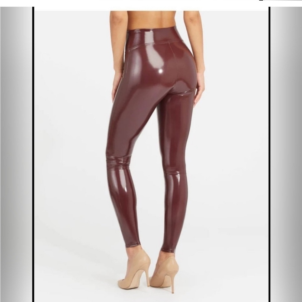 Spanx | Faux patent Leatherr leggings - Picture 2 of 9
